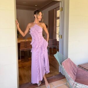 AMUR Lorelie halter gown